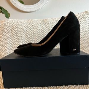 Cole Haan Black Suede Pump